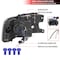 Spec-D Tuning HEADLIGHTS WITH LED BAR CLEAR LENS MATTE BLACK HOUSING, 2PK 2LHP-F15004-G3-GO - alternate 6